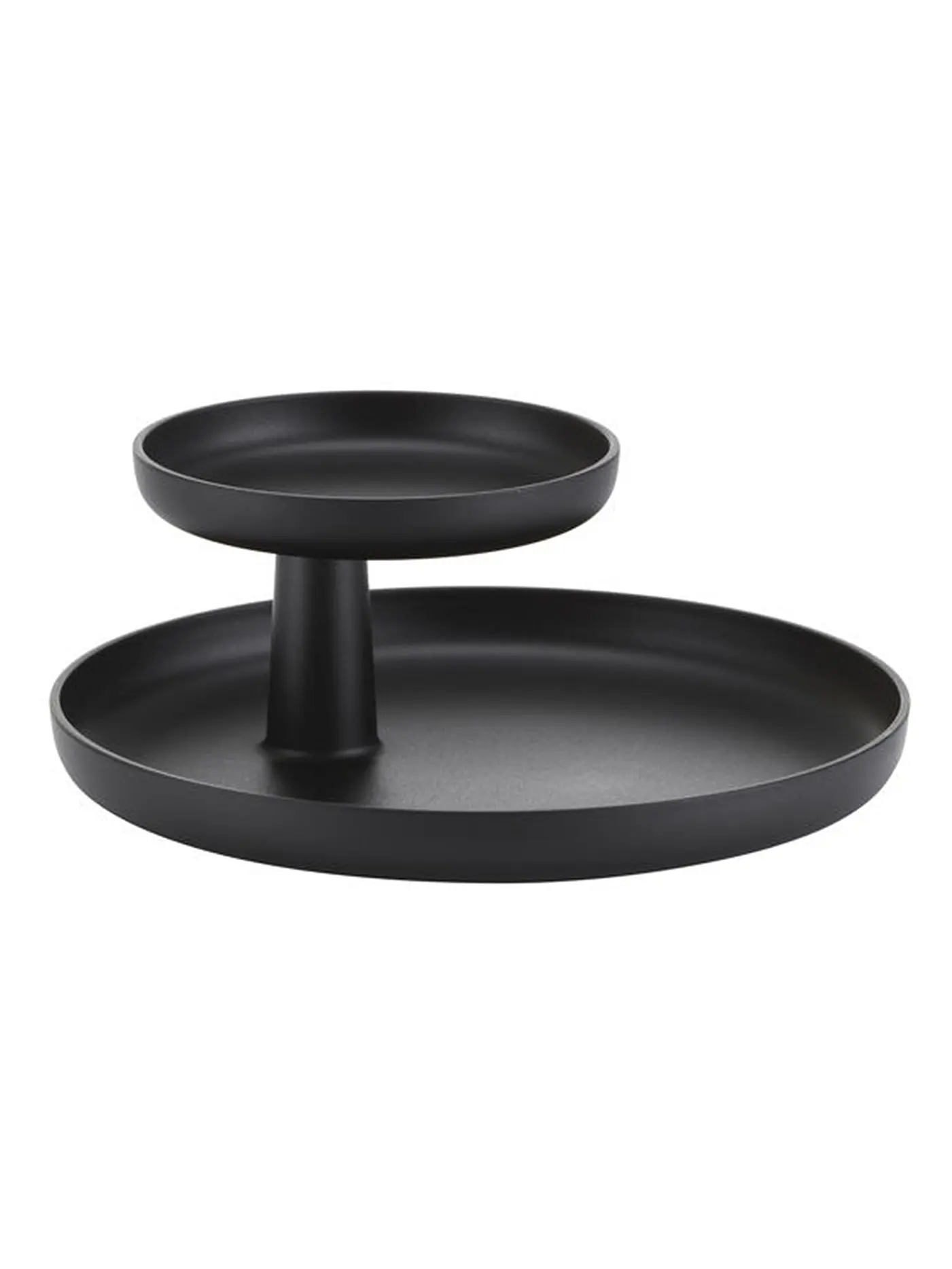 VITRA | Etagere "Rotary Tray" (Poppy Red) | schwarz